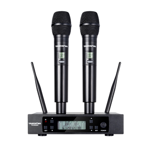 Cho Takstar TS-3310UH UHF năng động cầm tay Microphone hệ thống không dây cho karaoke hội nghị nhà thờ & Bài phát biểu - Product Image 1