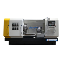 Máquina de Torneado CNC de Bancada Plana para Roscado de Tuberías de Aceite, Modelo QK1325, de Alta Resistencia, Horizontal, Automática, con un Solo Husillo y Control GSK