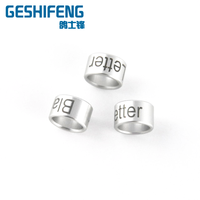 Gsf usine multicolore commande Ring coloré la meilleure qualité pour oiseau pigeon volaille personnaliser anneaux de jambe