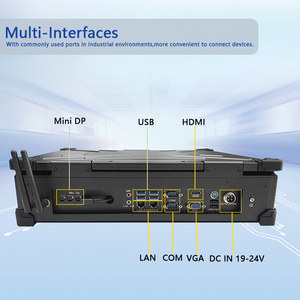 Komputer industri portabel 15.6 "dengan I3/I5/I7, mendukung <span class=keywords><strong>CPU</strong></span> tampilan LCD Aluminum-Magnesium Aloi menghadap ke atas - Product Image 3