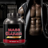 Poudre Protéinée Mass Gainer pour la Prise de Masse Musculaire, Gain de Poids Hypercalorique, Complément Nutritionnel Post-Entraînement, Format Économique