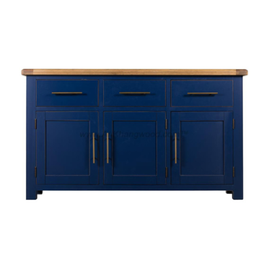 Precio más bajo Gabinete de cocina de madera 3 puertas 3 cajones Nueva llegada Muebles de comedor OEM ODM Roble/Pino/Acacia Madera maciza - Product Image 2