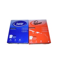 Impresora multiusos de doble copia, papel de tamaño A4, 80 Gsm, carta legal personalizada/papel de oficina, papel A4 bond blanco