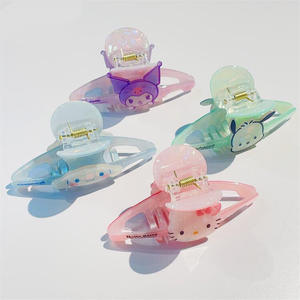 Pinza de Pelo Japonesa con Textura Linda, Diseño Tridimensional de Niña de Dibujos Animados, Accesorios para el Cabello de Niños de Sanrio, 5 cm, Dulce, para Fiestas, Venta al por Mayor - Product Image 3