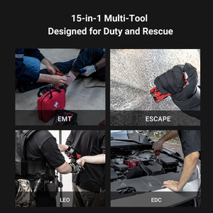 Pince multifonction Nextorch MT20 15-en-1, outil EDC professionnel robuste avec lumière <span class=keywords><strong>LED</strong></span> pour la survie, le camping et les réparations - Product Image 5