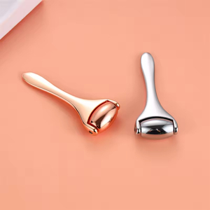 ลูกกลิ้งหน้าโลหะทำจากสังกะสีผสมนวดยกผิวลูกกลิ้ง3D หน้าสีเงิน - Product Image 4