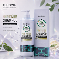 Rutina de Cuidado Capilar Fortalecedora con Proteína Vegetal para Cabello Seco y Encrespado, Ligera, No Grasosa, Marca Privada de Salón, Venta al Por Mayor