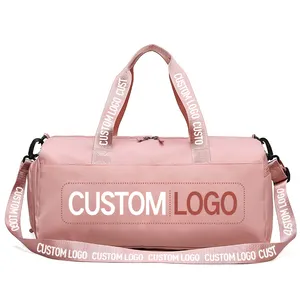 FREE SAMPLE Wholesale custom fashion logo foldable sport gym women mens waterproof travel duffel bag duffel bag duffle bag