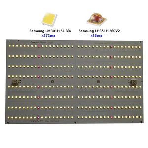 Cresça a luz com o melhor Samsung Led LM301H EVO LH351H PCB Board