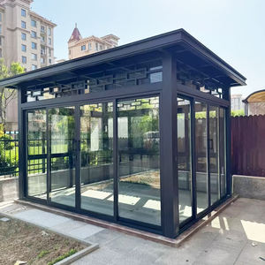 Pérgola Motorizada de Aluminio para Exteriores, Techo de Láminas Impermeable, Gazebo con Luces LED para Jardín, Patio o Terraza - Product Image 3