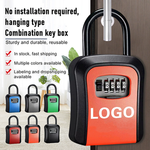 Hole Storage <b>Box</b> Full Plastic Anti-Theft Wall Mounted Full Plastic Safe Storage Hide Password Combination Key Security <b>Lock</b> <b>Box</b> - Product Image 5