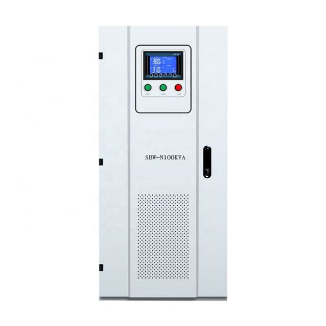 200kva 400kva High Power Servo 3-Phase 380v Stabilizer 220v Output with 10kv Input Good Loading Capacity Voltage Regulator