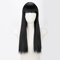 Anime Cosplay Perruque avec Twin Tails et Broken Bangs perruque