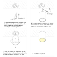 Plafonnier LED intelligent Dali à intensité variable, montage en surface, Tuya 15W, Zigbee, sans cadre, DMX, KNX, Dali, Wifi, pour maison intelligente, Australie
