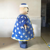 Mascotte gonflable personnalisée unisexe Shengye, Dieu de la Fortune, pour les fêtes de Noël et la publicité, fabriquée par l'usine chinoise Shengye