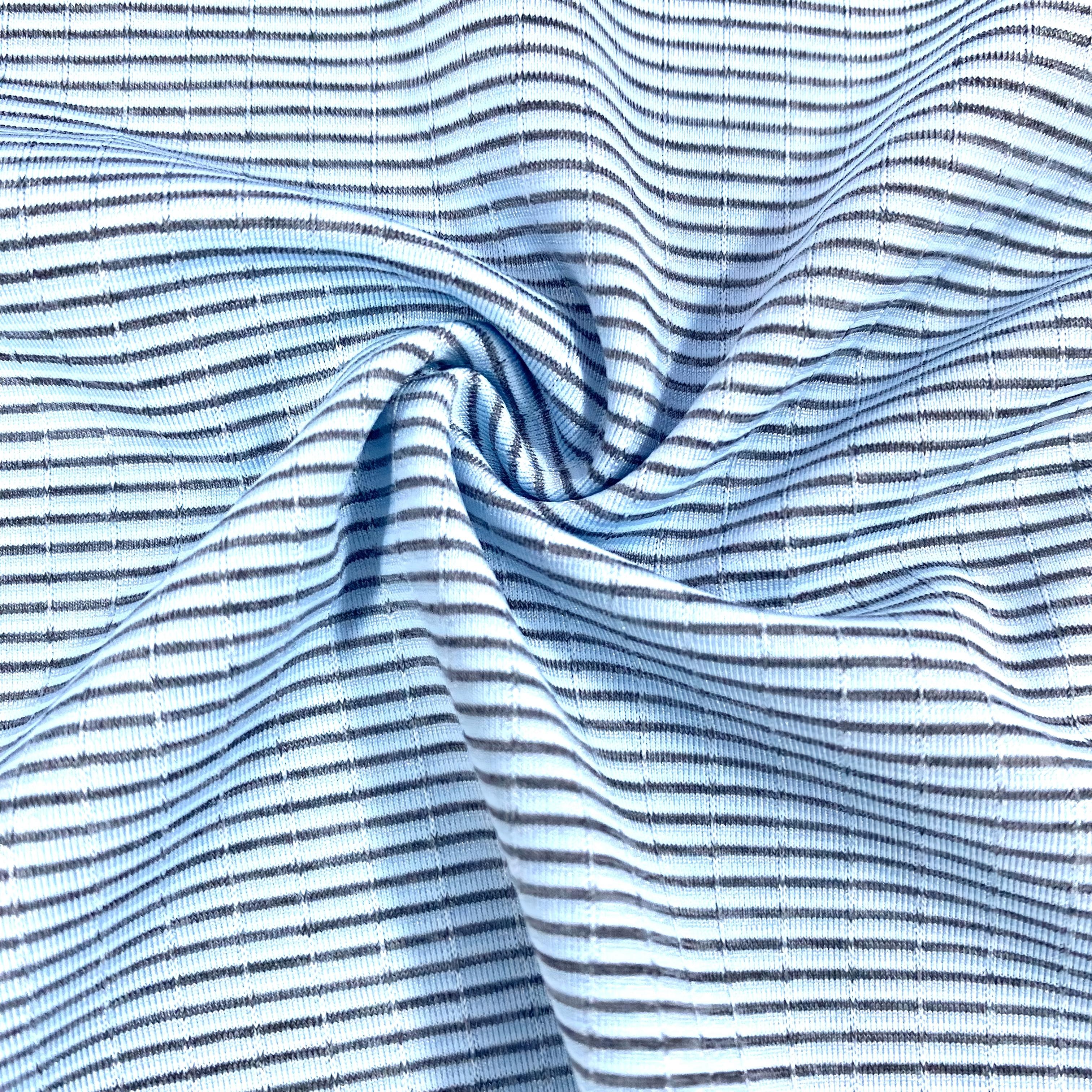 Anti Wrinkle Thick Heavy Stretch Woven Fabric N/T/SP Blended Textile Material