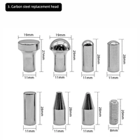 34 pièces en alliage de titane magnétique Kit d'outils de débosselage de voiture outil de levage marteau à percussion pour tôle non peinte pour PDR outil Vehi