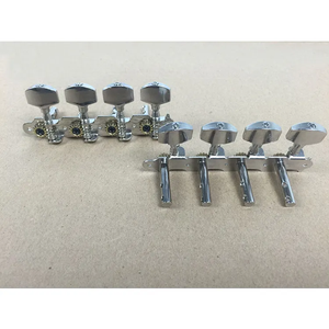 Clavijas de <span class=keywords><strong>Afinación</strong></span> para <span class=keywords><strong>Guitarra</strong></span> Banjo 4R 4L, Clavijero para <span class=keywords><strong>Guitarra</strong></span> de 8 Cuerdas con Botón de Metal - Product Image 4