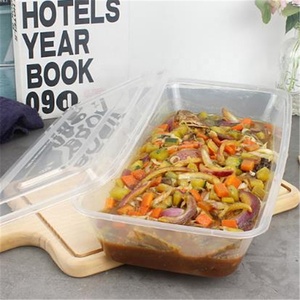 2800ML Kích Thước Lớn Leakproof Hình Chữ Nhật Hộp Lưu Trữ Thực Phẩm Bằng Nhựa - Product Image 4