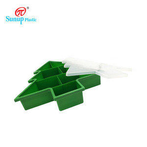 <strong>Christmas</strong> <strong>Tree</strong> Shaped Household Container Plastic Organizer <strong>Storage</strong> <strong>Box</strong> - Product Image 4