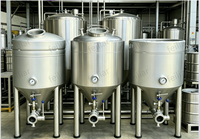 Fût de Fermentation en Acier Inoxydable pour Brassage Domestique, Fût de Fermentation Pilot, Fût de Brasserie et Cuve de Brassage Personnalisables 20L 30L 50L 100L 120L 150L 200L