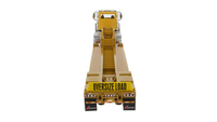 Modèle de remorque à plateau bas CAT 1:50 Caterpillar CT660 série 3 essieux