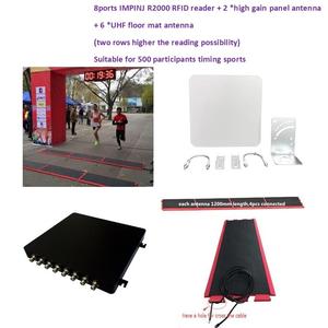 8-יציאה r2000 uhf קורא <span class=keywords><strong>rfid</strong></span> עם מערכת תוכנת תזמון מירוץ 860-960mhz לטווח ארוך לאירועים מרתון וספורט - Product Image 5
