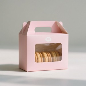 Giá tốt nhất giấy tráng Oreo Cookie hộp với xử lý mực đậu nành handmade Pastry bơ Cookie bao bì Snack hộp - Product Image 4