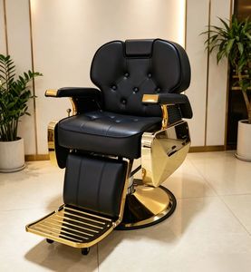 Hair salon chair A height-adjustable haircutting chair a retro men's barber shop chair a special shaving chair for hair salons - Product Image 3