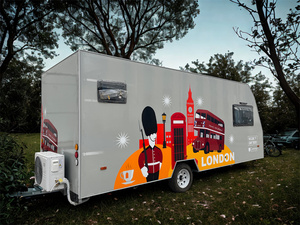 Cabine mobile préfabriquée de luxe, spacieuse et au design moderne, pour camping, station balnéaire, ferme ou logement de jardin - Product Image 2