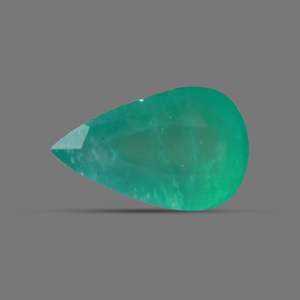 Pierre précieuse naturelle émeraude verte de 4,31 carats, certifiée Panna, taille ovale légère, qualité supérieure, qualité export, pour bague ou pendentif - Product Image 3