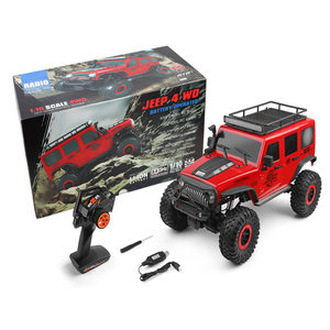 Auto RC da Arrampicata 4WD Scala 1:10, Grande Veicolo Fuoristrada Telecomandato Tipo <span class=keywords><strong>Jeep</strong></span> Wrangler per Bambini - Product Image 5