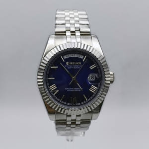 Fashion <b>Men</b> Stainless Steel Waterproof Miyota 8285 Movement Luxury Wrist Mechanical Business <b>Watch</b> Romal Dial - Product Image 5