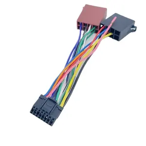 Adaptador de arnés de señal de reproductor de CD ISO Alpine convert Cable de arnés de cableado