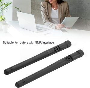 Có thể gập lại ăng ten cao su 108mm OEM ODM 3dBi 2.4G 5.8GHz Omni Wifi Ăng Ten với SMA nam nối - Product Image 3