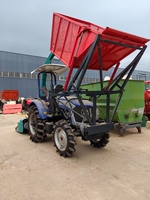 Tracteur de récolte d'ensilage 1004-TB 4x4 540/760 tr/min avec prise de force, direction hydraulique et cabine climatisée pour exploitation agricole