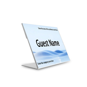 7.5x5 <span class=keywords><strong>Acrylic</strong></span> hình ảnh rõ ràng Khung <span class=keywords><strong>menu</strong></span> bảng đầu đứng ngang nghiêng giữ dấu hiệu nhựa giữ tờ rơi nhựa - Product Image 6