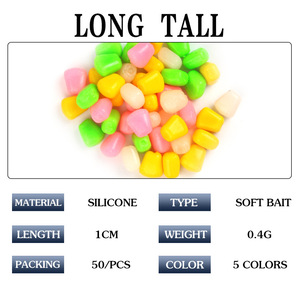 Kfs <b>Fishing</b> <b>Lure</b> Floating Bait 10mm Yellow Green Pink White Mixed Color Soft Bait For Freshwater Fish <b>Fishing</b> - Product Image 5