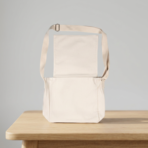 Bolso Bandolera de Lona para Mujer, Color Sólido, Minimalista, con Cierre de Solapa, Ligero, para Uso Diario, Todas las Temporadas - Product Image 3