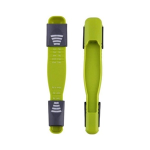 Cuillères doseuses en plastique réglables à double extrémité avec échelle, ensemble de cuillères doseuses - Product Image 1
