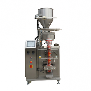 Machine d'emballage automatique de granulés et de poudres à écran tactile PLC, la plus vendue, avec alimentation et contrôle automatiques du film - Product Image 1