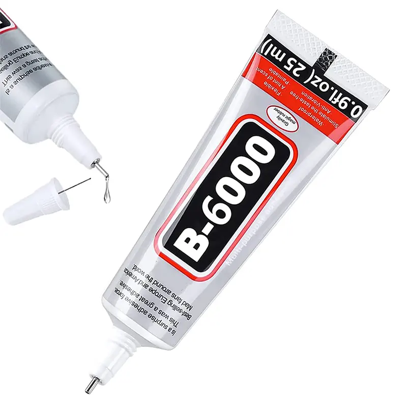 B6000 Jewelry Glue Clear Rhinestone, Inlay Glue, Pendant Adhesive Craft Adhesive Glue with Precision Tip
