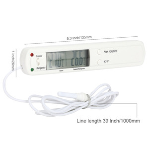 Thermomètre numérique d'alarme de température pour réfrigérateur, congélateur - Product Image 6