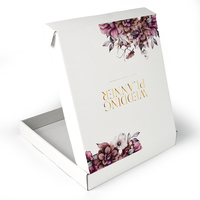 Boîte d'expédition en carton ondulé personnalisée certifiée FSC, 3 plis, E-Flute, pour l'emballage d'expédition e-commerce de cosmétiques avec impression de logo