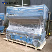 Plateforme élévatrice mobile à ciseaux, machine de levage hydraulique robuste pour les projets d'aménagement paysager et l'entretien des pipelines industriels
