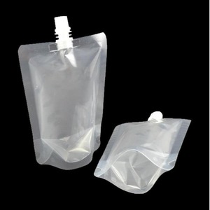 Rõ ràng đứng lên bao bì gói Spout cho nước ép trái cây 300ml 500ml túi chất lỏng - Product Image 4