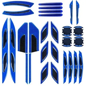 Muchkey <span class=keywords><strong>Prix</strong></span> d'usine Autocollant universel réfléchissant pour bol de <span class=keywords><strong>porte</strong></span> de <span class=keywords><strong>voiture</strong></span> anti-rayures Autocollant pour toutes les voitures - Product Image 1