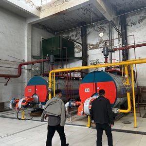Chaudière à eau chaude au gaz et au mazout de 0,7 MW, 1,4 MW, 2,8 MW - Utilisée pour <span class=keywords><strong>le</strong></span> chauffage et l'alimentation en eau chaude sanitaire dans les usines et les hôtels - Product Image 6