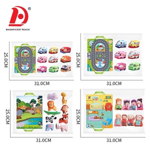 HUADA-Tapis de jeu en tissu doux pour enfants, jouets <span class=keywords><strong>animaux</strong></span> en peluche, 2023 - Product Image 6
