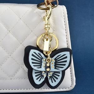 YY PU Leather Butterfly <b>Bag</b> <b>Charm</b> Wholesale Insect Theme Purse <b>Charm</b> Butterfly Keychain for Women <b>Bag</b> <b>Charms</b> - Product Image 3